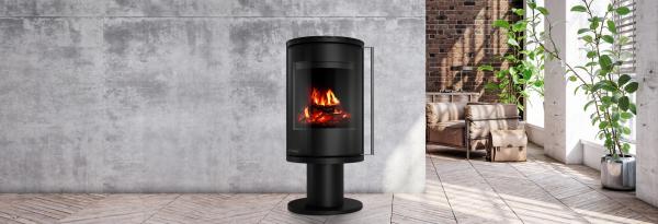 Ember Kaminofen F 16 Vollglastür